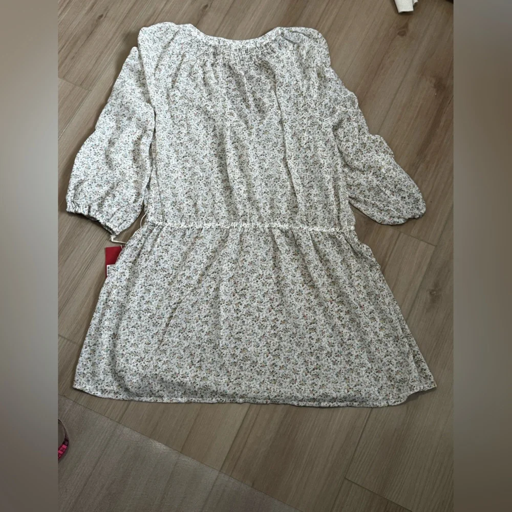 NWT Target Cream Floral Tunic Top size XL - Picture 8 of 8